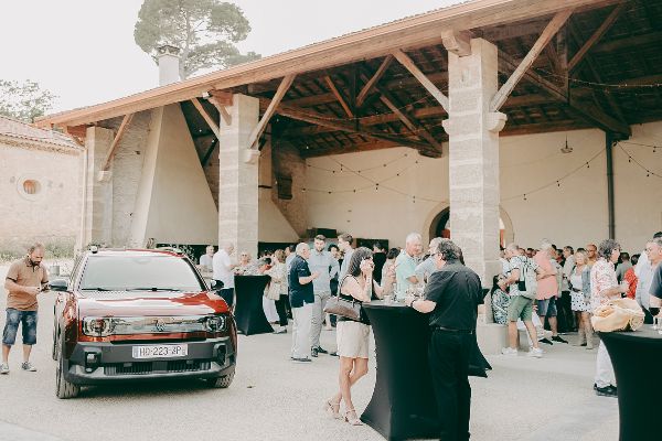 Domaine la Grande Canague - évènement professionnel - lancement de la renault 4